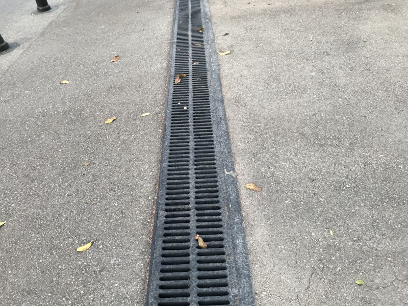 Patio Drain Installation