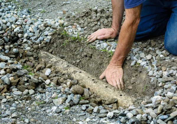 Cost of French Ditch Installation in Greenville
